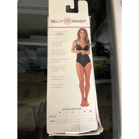 Belly Bandit C Section Recovery and Support Undies Black NEW Medium - Picture 7 of 10